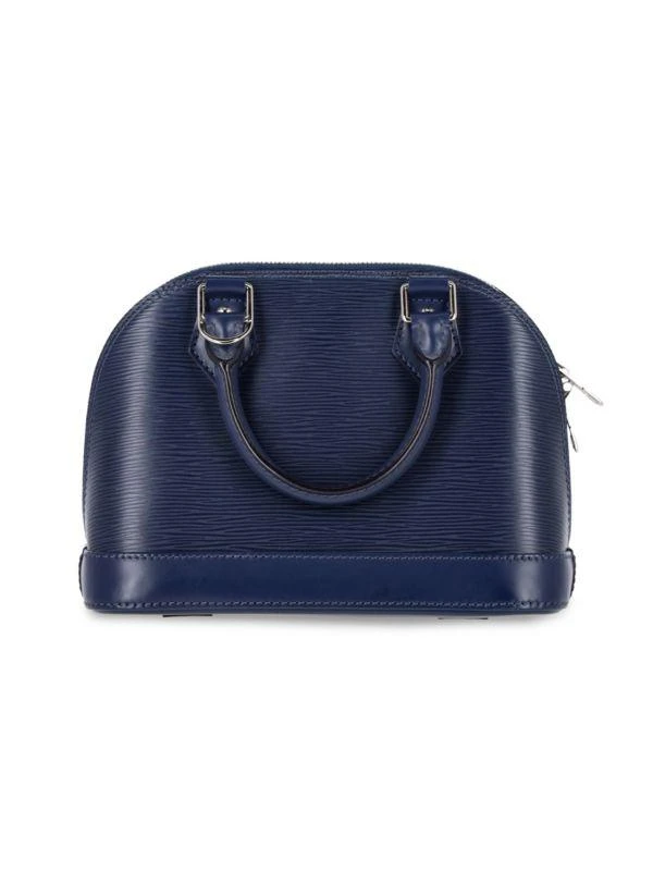 Louis Vuitton Louis Vuitton Alma Bb Hand Bag In Blue Epi Leather 1