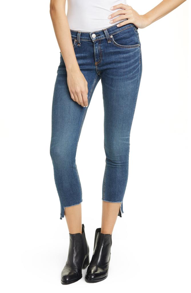 Rag & Bone Cate Step Hem Ankle Skinny Jeans