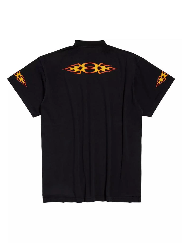 Balenciaga Burning Unity Oversized T-Shirt 2