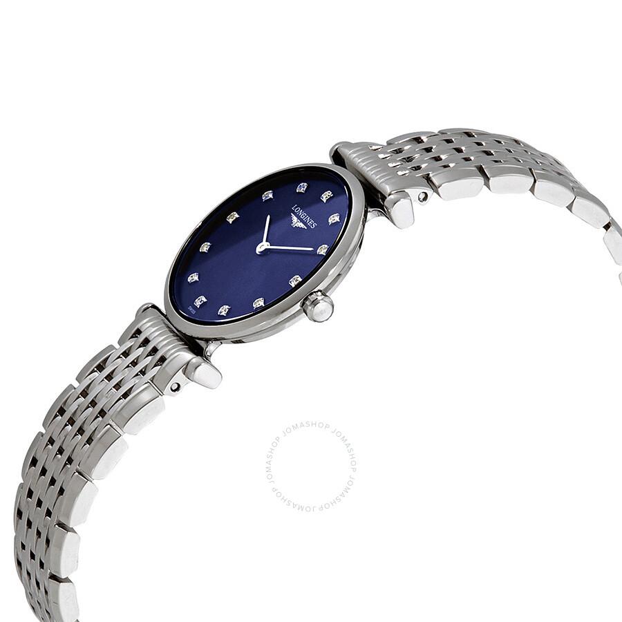 Longines La Grande Classique Blue Diamond Dial Ladies Watch L42094976