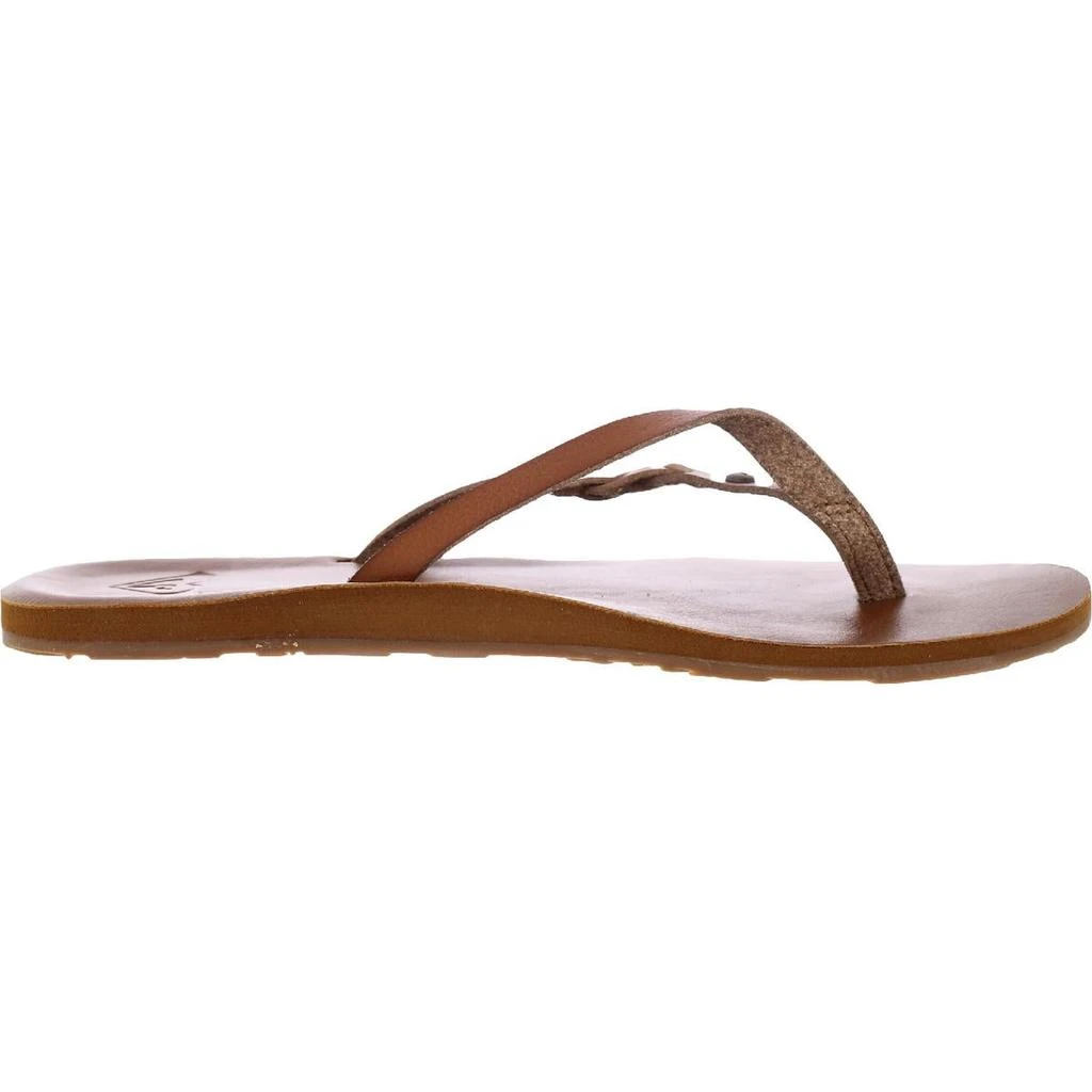 Roxy Liza li Womens Braided Synthetic Flip-Flops 2