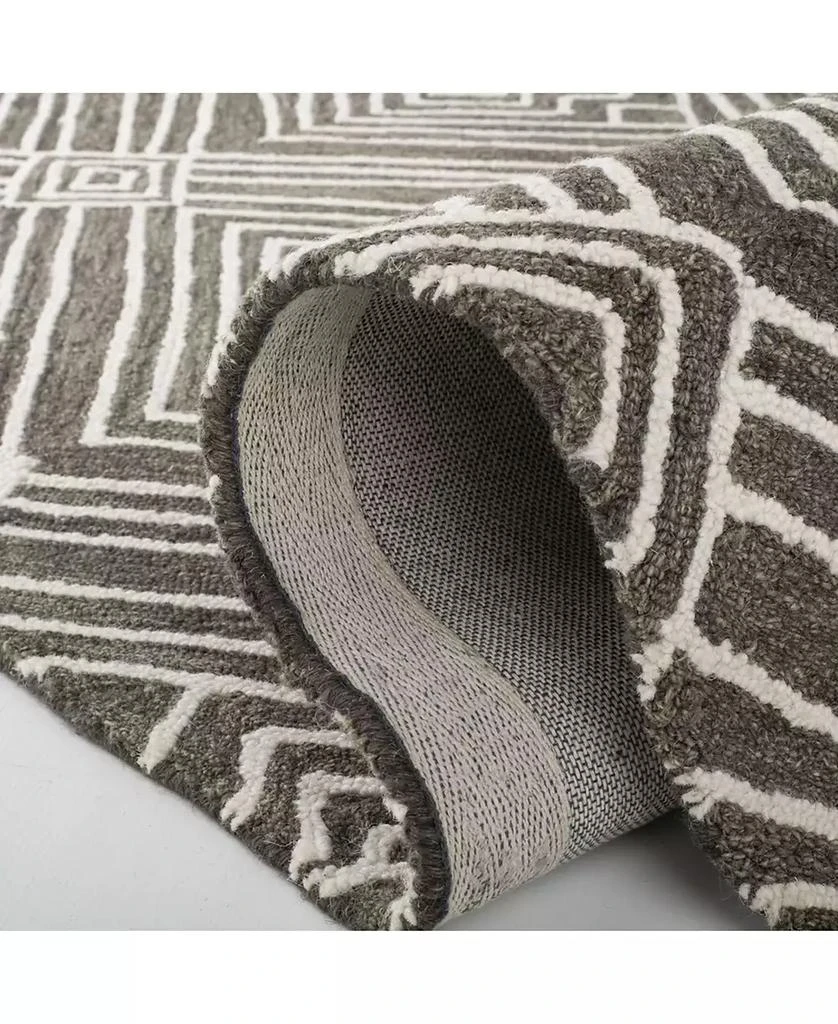 Ralph Lauren Isabella LRL6608F Charcoal 4' X 6' Area Rug 4