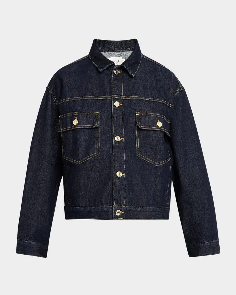 FRAME The Boxy Denim Jacket 1