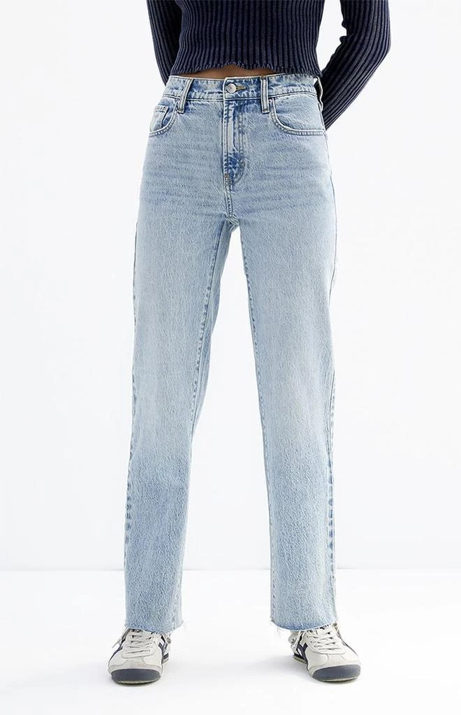 PacSun Stretch Medium Indigo '90s Straight Leg Jeans 3