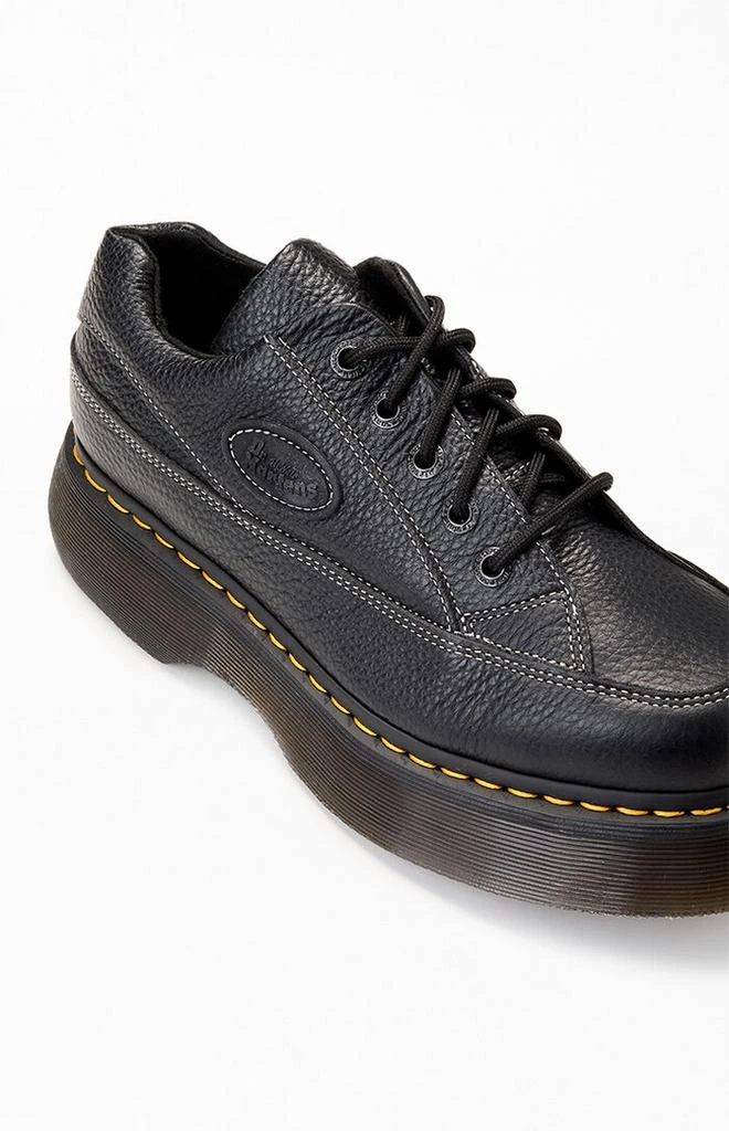 Dr. Martens Women's Black Buzz 5-Eye Leather Sneakers 6