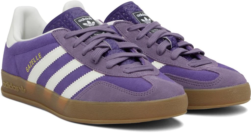 Adidas Purple Gazelle Indoor Sneakers 4