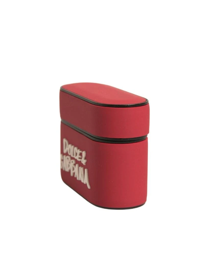Dolce 
Gabbana PVC Embossed Logo Plaque Holder Airpods Case 2