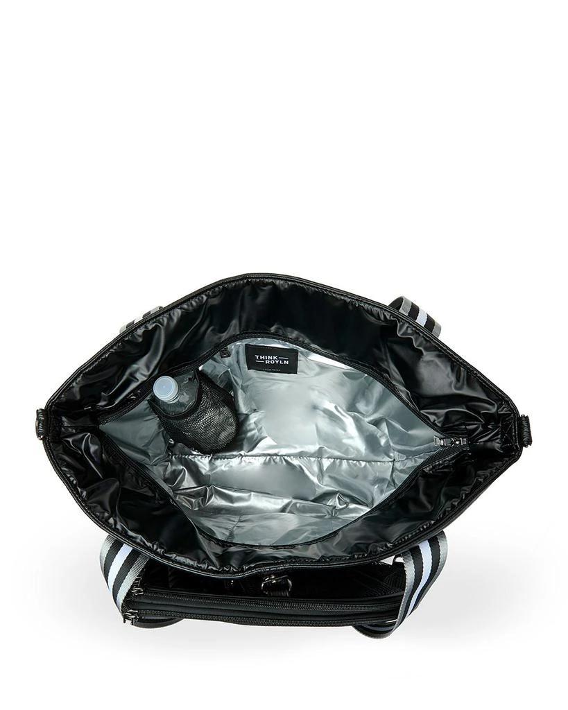 Think Royln Love Royln Large Quilted Nylon Tennis Bag 2