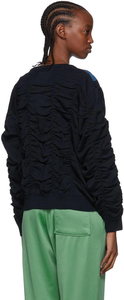 Bianca Saunders Navy Farah Edition Peel Sweater 3