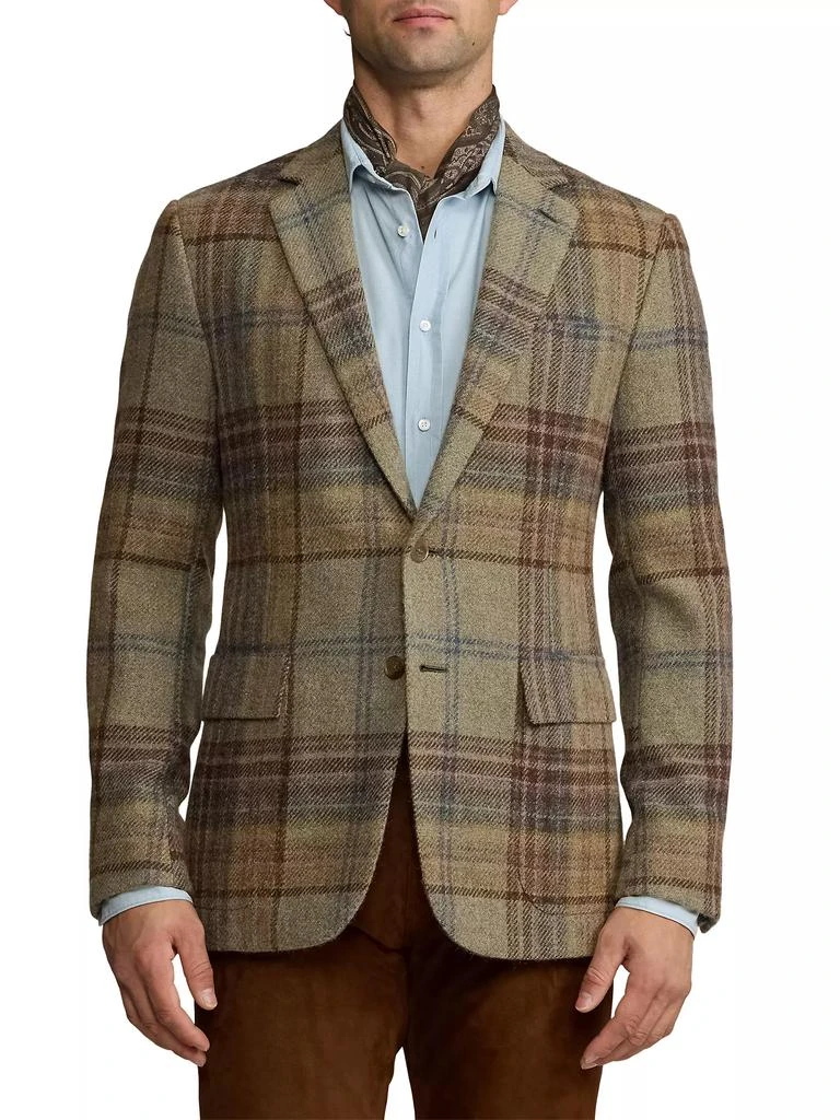 Ralph Lauren Kent Hand-Tailored Plaid Wool Sportcoat 3