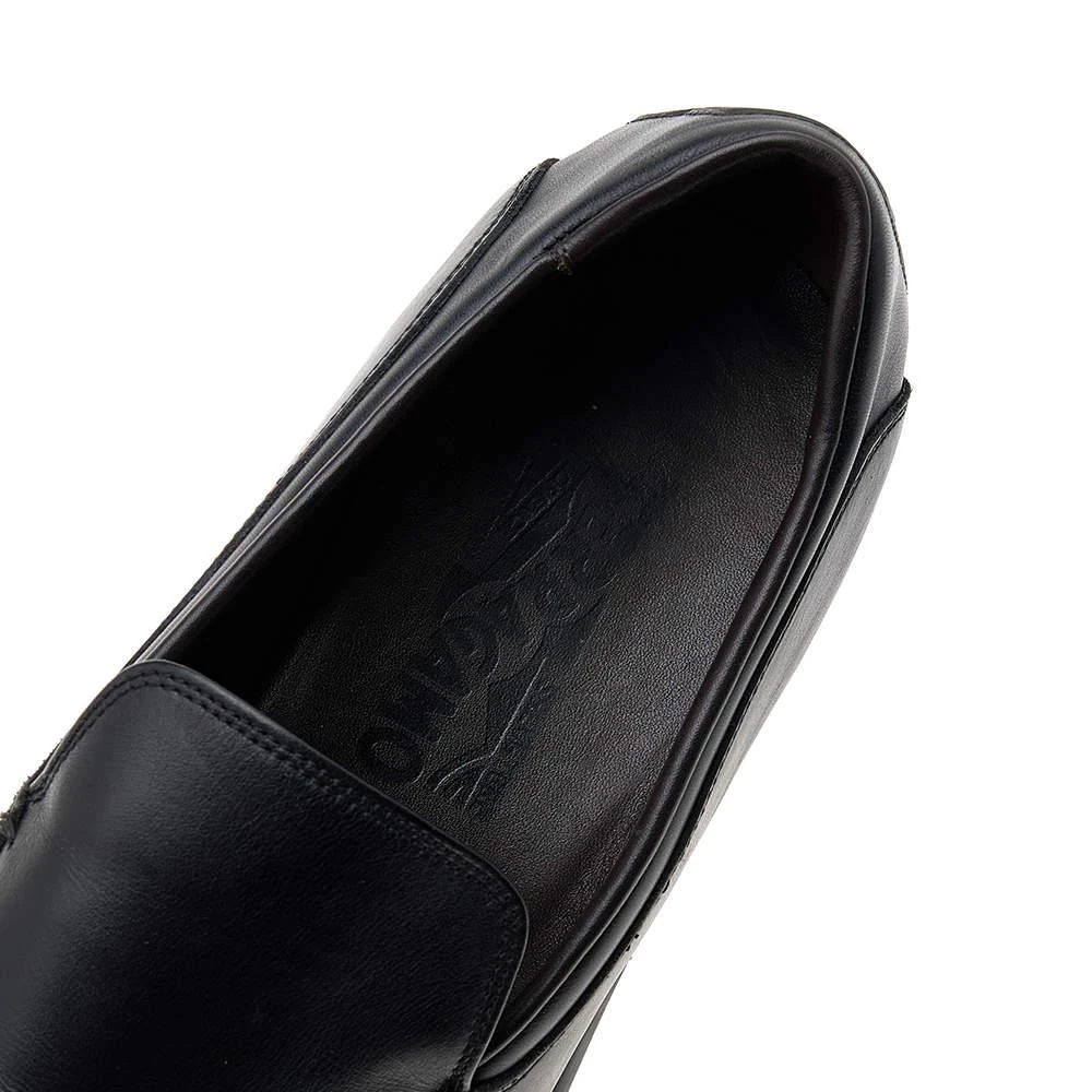 Salvatore Ferragamo Salvatore Ferragamo Black Leather Slip On Penny Loafers Size 41 7