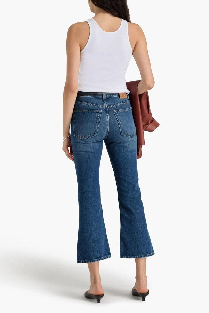 Totême Faded high-rise kick-flare jeans 3