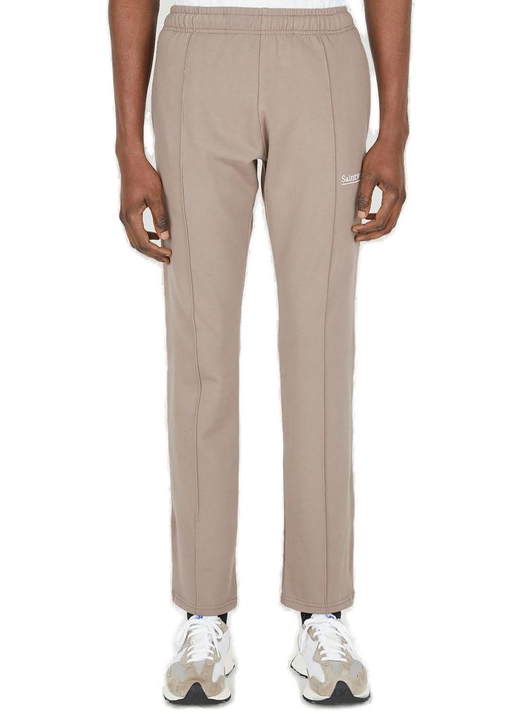 Saintwoods Saintwoods Logo Printed Straight-Leg Track Pants