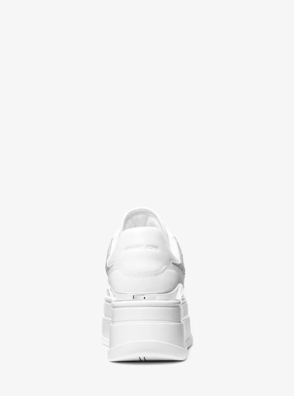 Michael Kors Hayes Embellished Leather Sneaker 3
