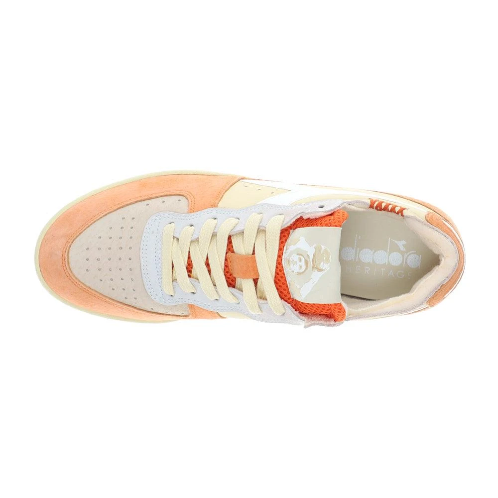 Diadora Mi Basket Row Cut Podio Italia Lace Up Sneakers 4