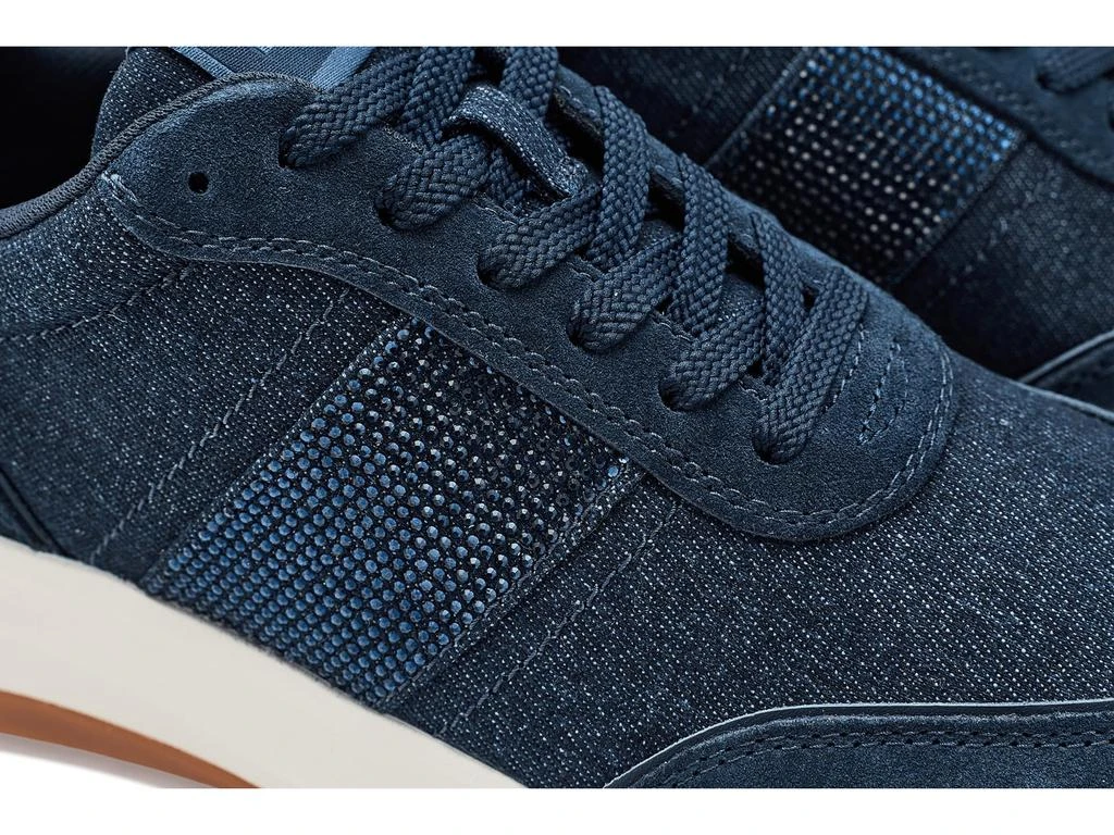 FitFlop F-mode Flow Crystal Denim/Suede Sneakers 6