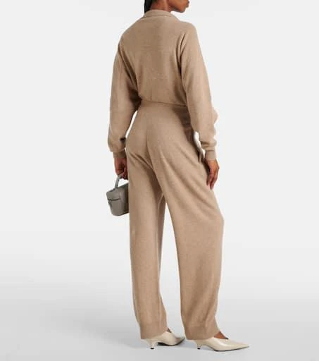 Stella McCartney High-rise cashmere and wool sweatpants 3