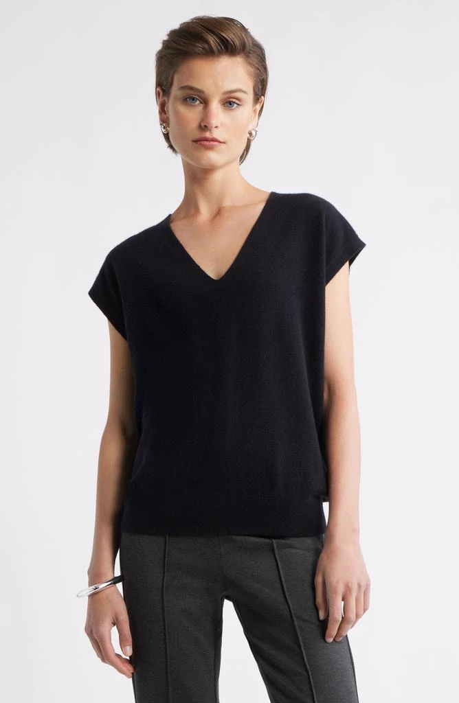 Nordstrom Cashmere V-Neck Sweater Vest
