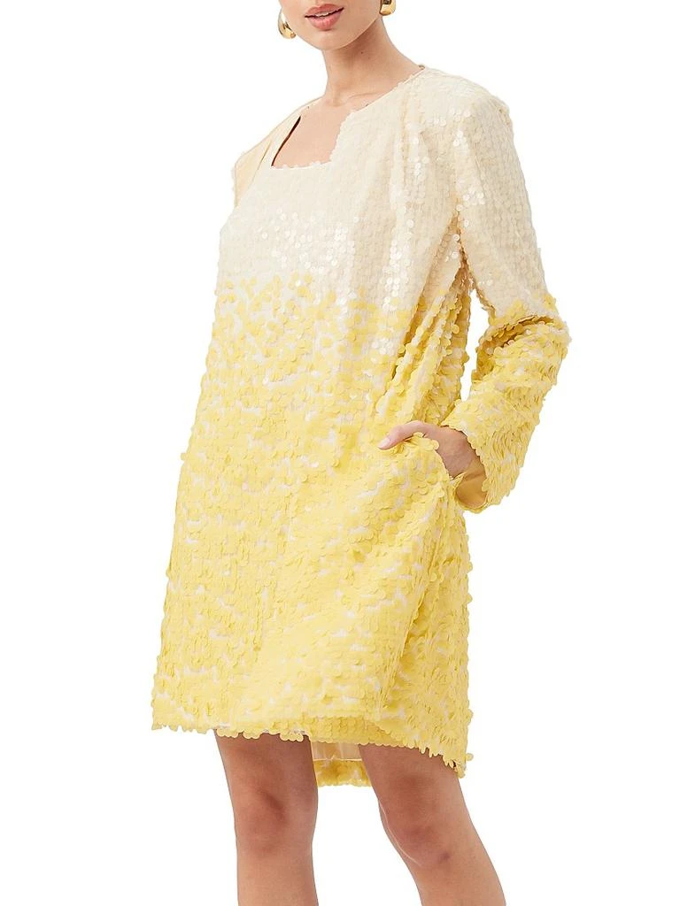 Trina Turk Nori Sequin Ombre Jacket 1