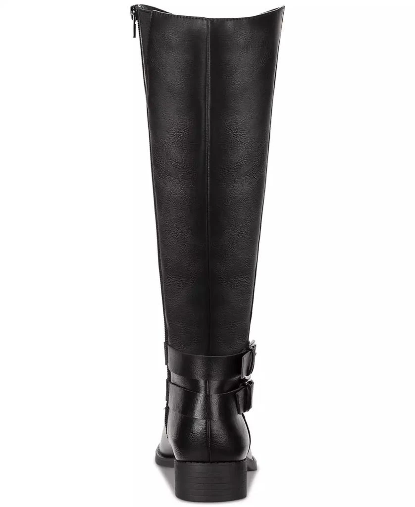 Style & Co Women's Maliaa Wide-Calf Buckled Riding Boots, Created for Macy's 9