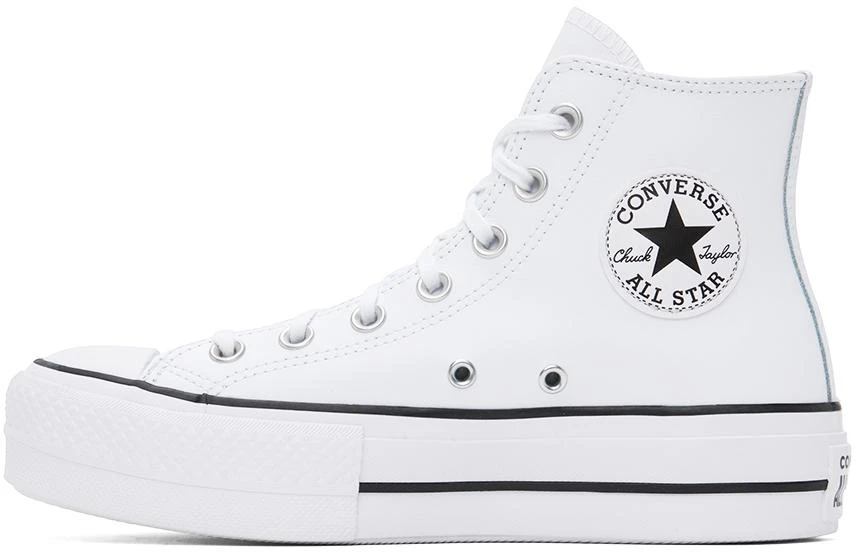 Converse White Chuck Taylor All Star Lift High Top Sneakers 3
