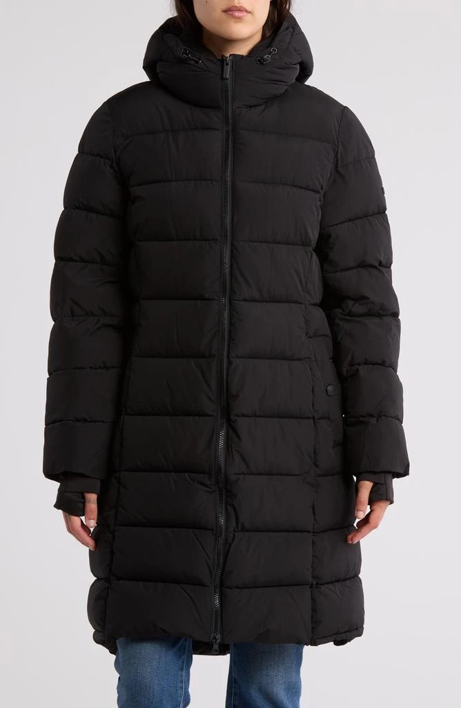 BCBG Quilted Coat 1
