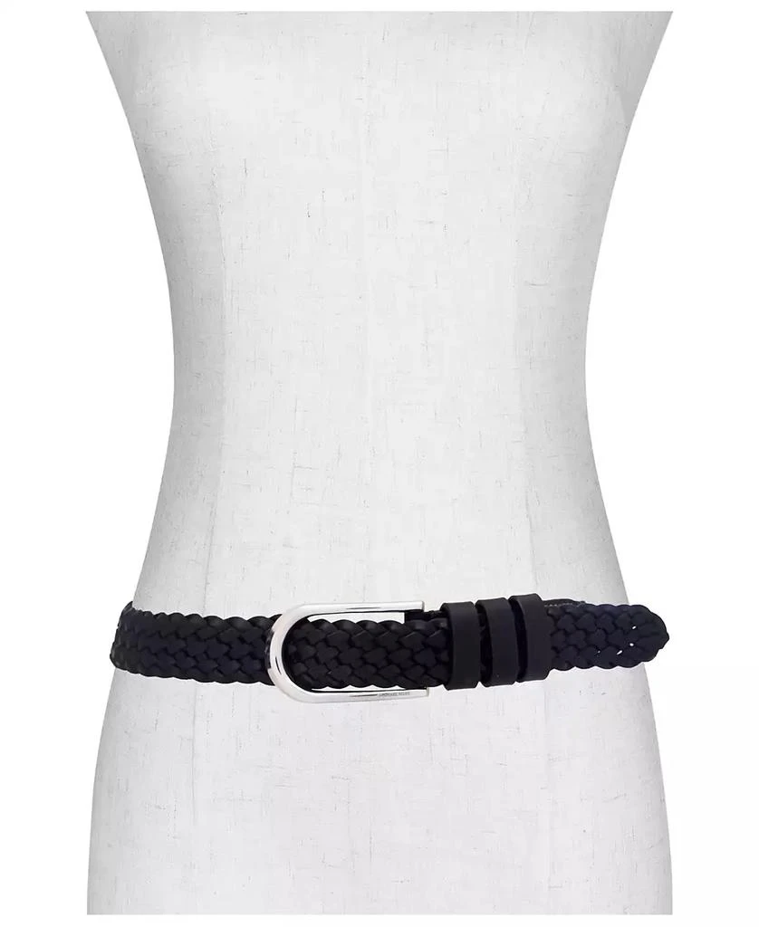 Michael Kors Women's 32mm Braided Leather Belt 4