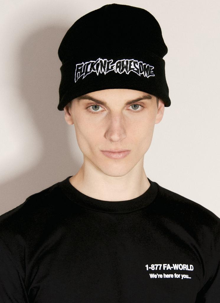 Fucking Awesome Stamp Cuff Beanie Hat