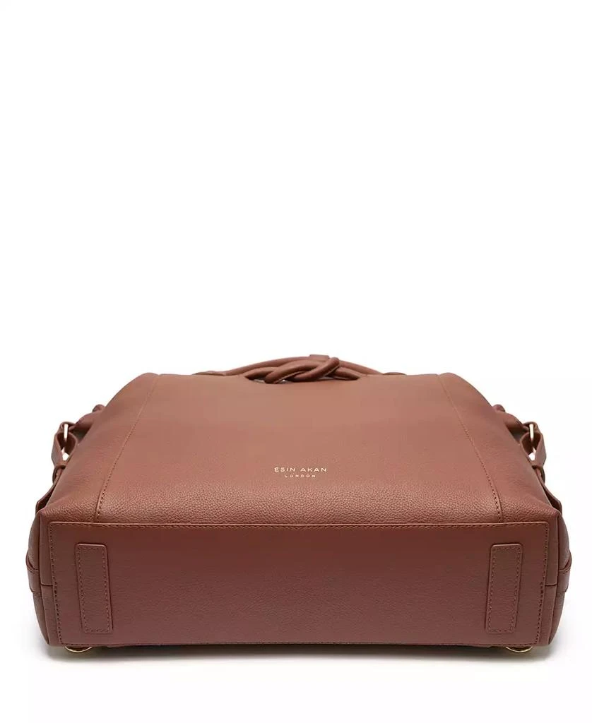 Esin Akan Wimbledon Large Leather Backpack Tote 9