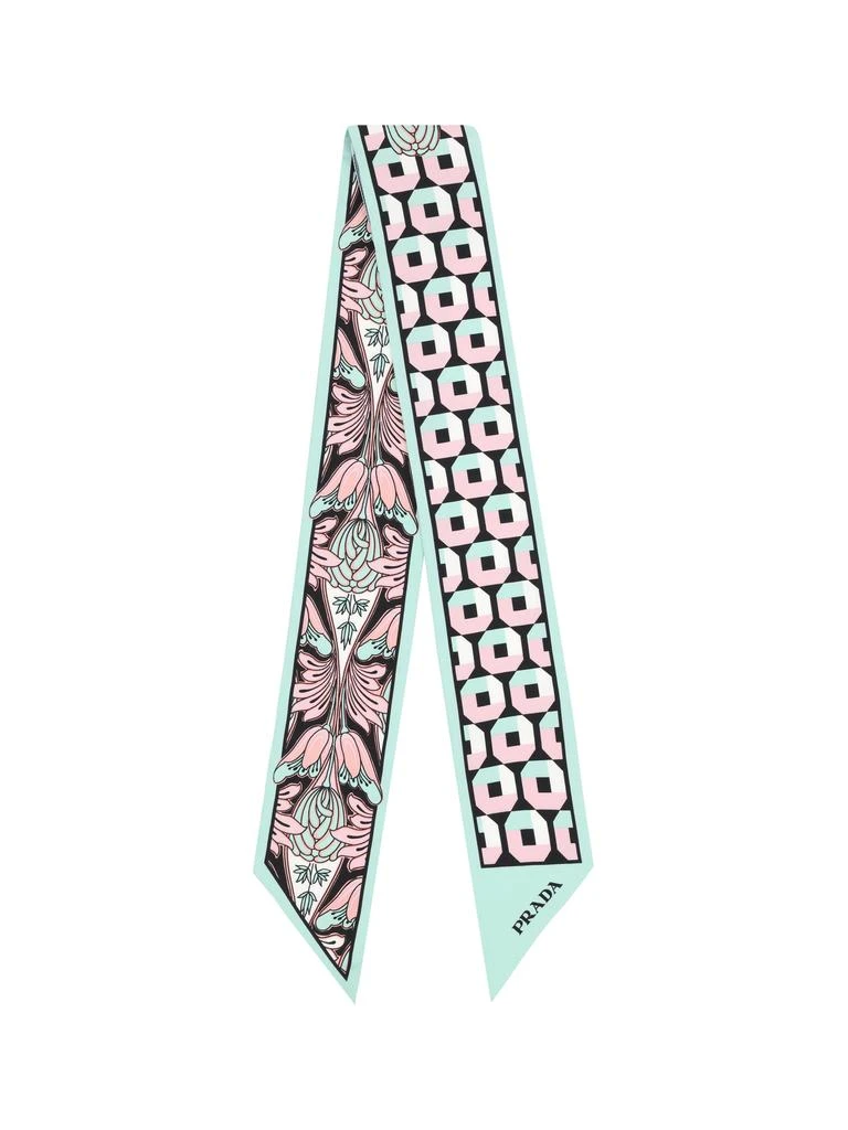 Prada Silk Scarf 1
