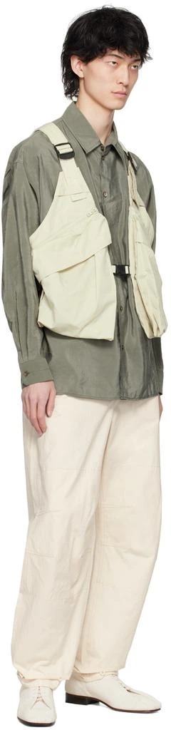 Lemaire Off-White Maxi Trousers 4