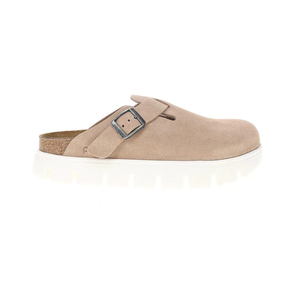 Birkenstock Boston Chunky Suede Platform Footbed Clogs 1