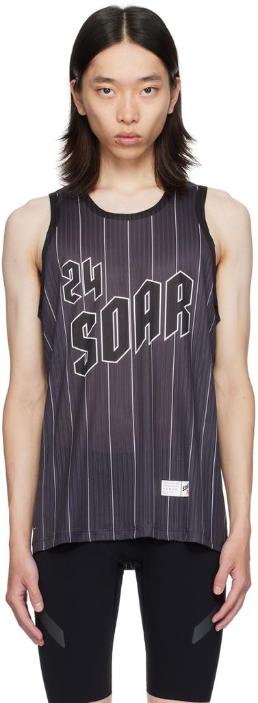 Soar Running Black American Race Tank Top