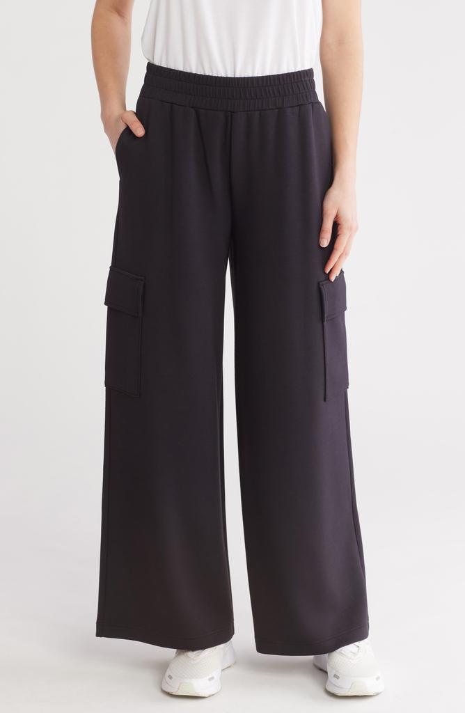Zella Whisper Wide Leg Knit Pants