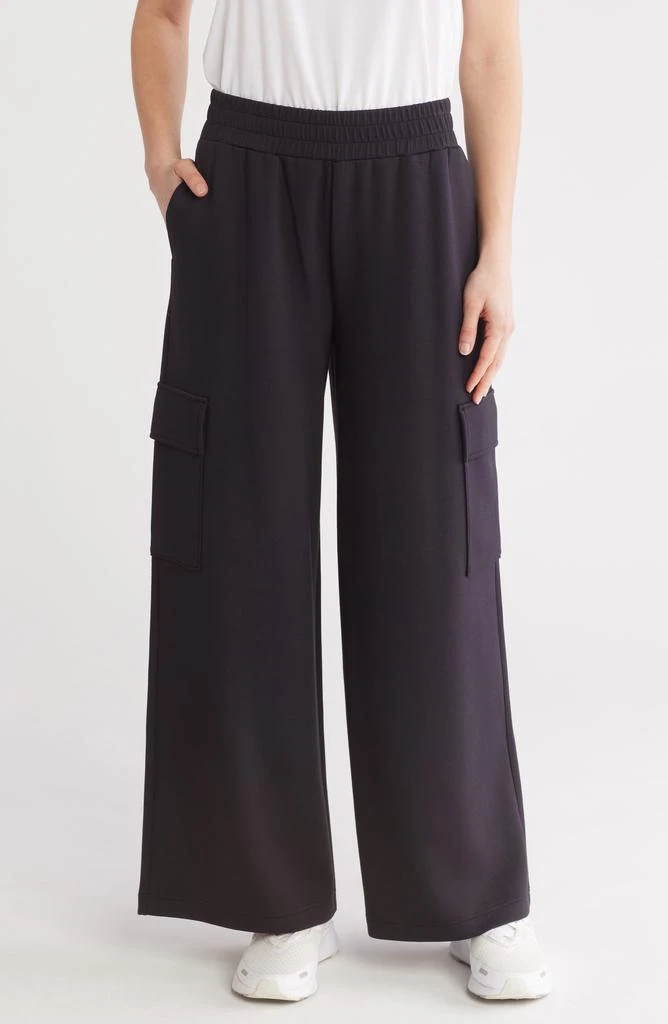 Zella Whisper Wide Leg Knit Pants 1