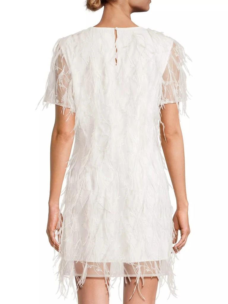 Milly Rana Feather Shift Dress 5