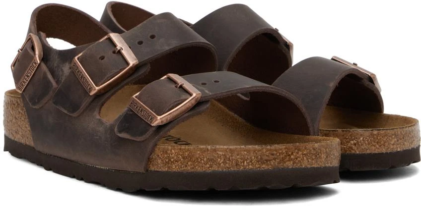 Birkenstock Brown Regular Milano Sandals 4