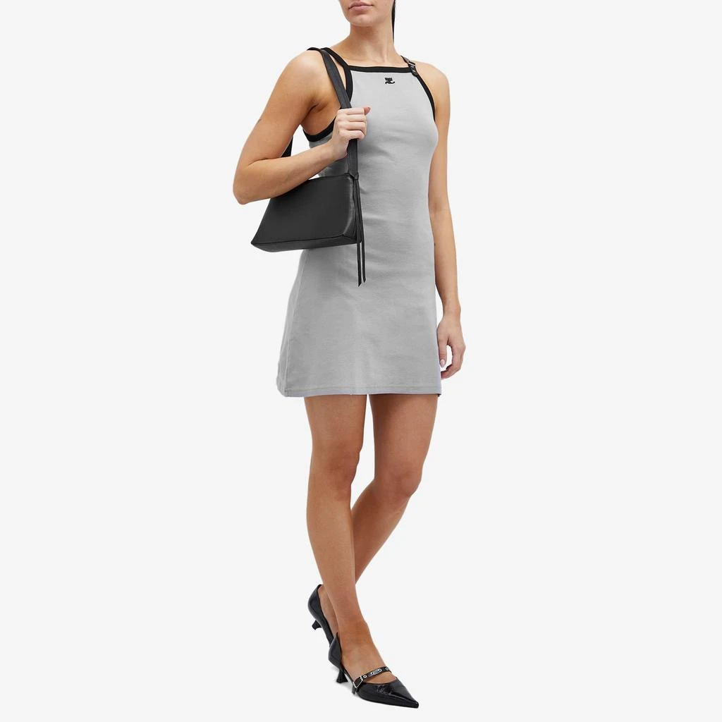 Courrèges Courrèges Buckle Contrast Dress 4