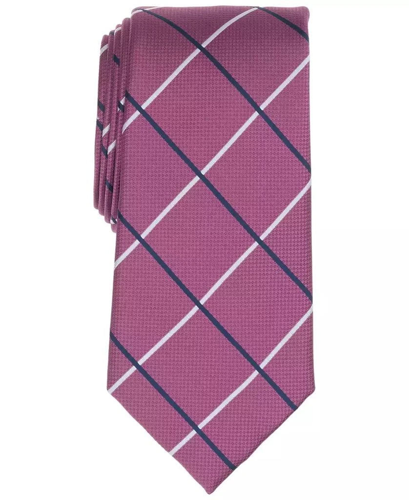 Club Room Men's Maine Grid Tie, Macy's Exclusive 1