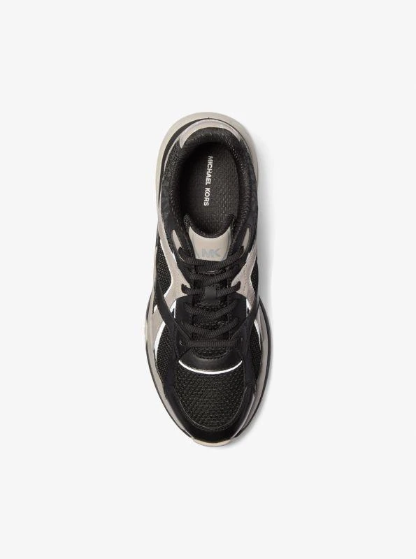 Michael Kors Leo Mixed-Media Trainer 4