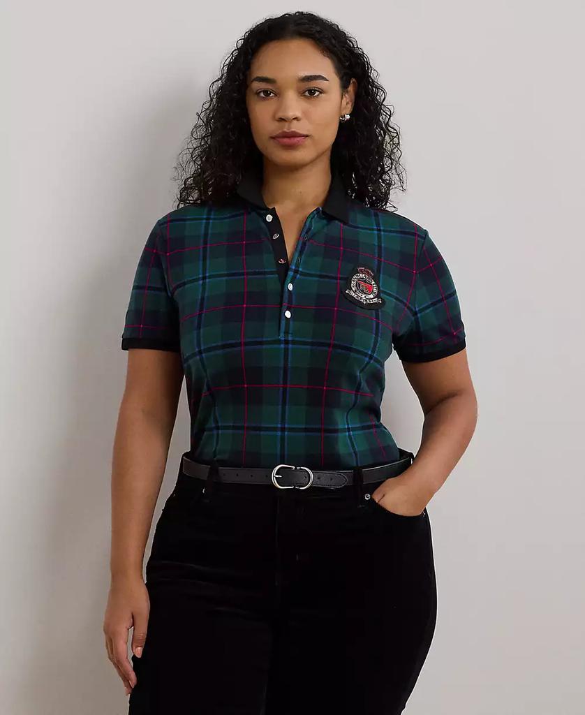 Ralph Lauren Plus Size Plaid Polo Shirt