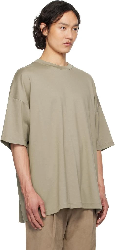 Fear of god Taupe Milano Short Sleeve T-shirt 2