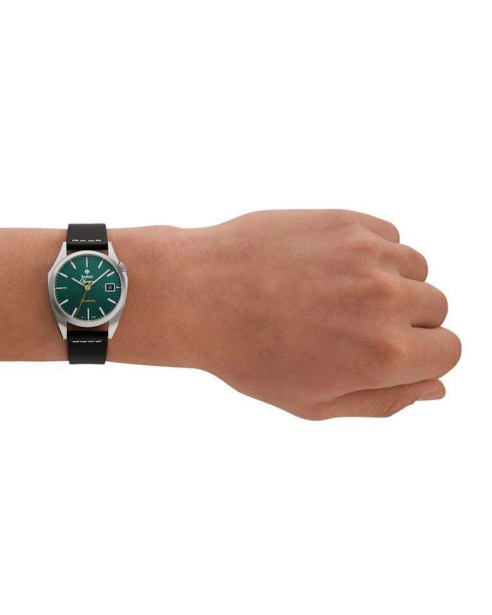 ZODIAC Dress Olympos Automatic Leather Watch, 37mm 2