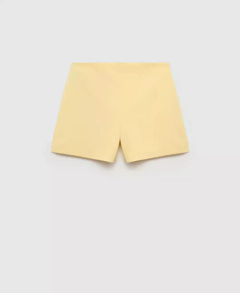 Mango Women's Straight Mid-Rise Shorts 4