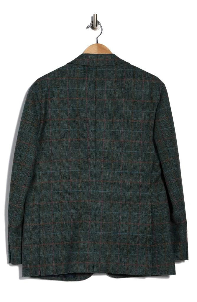 Brooks Brothers Plaid Tweed Wool Blazer 2