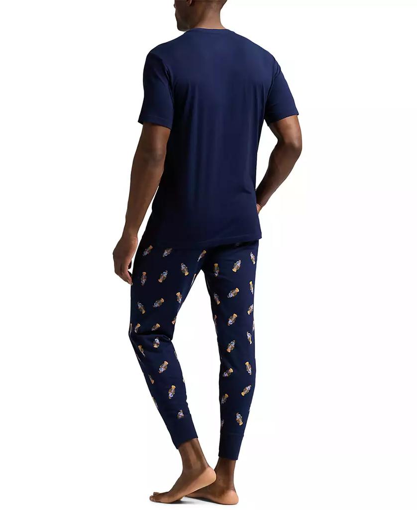 Ralph Lauren Men's Polo Bear Jogger Pajama Set, Exclusively at Macy's