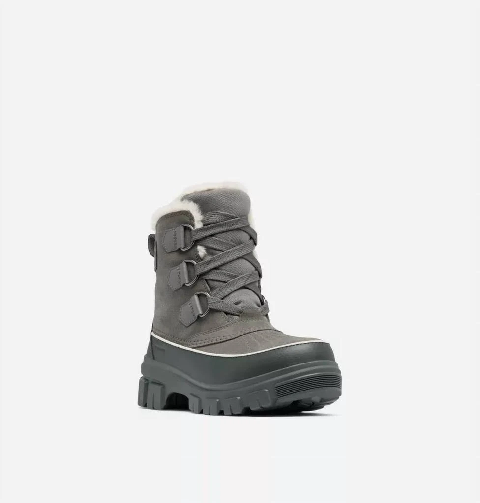 SOREL Women's Tivoli V Boots In Quarry / Grill 1