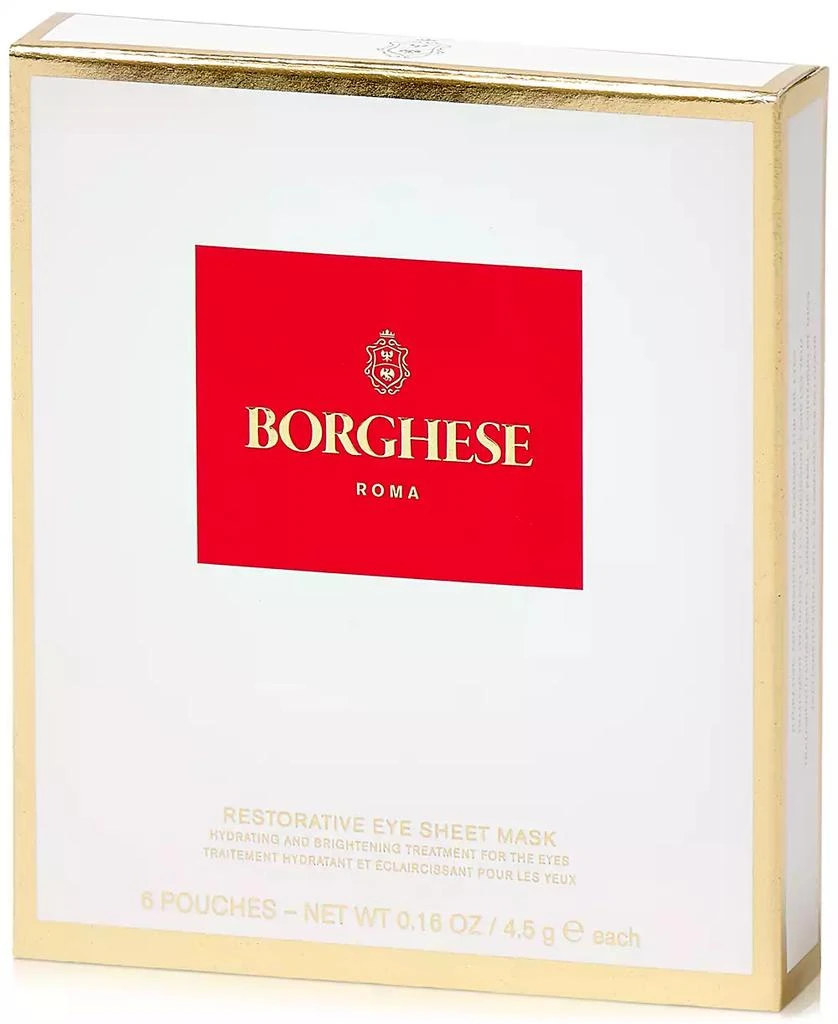 Borghese Restorative Eye Sheet Mask, 6-Pk. 1