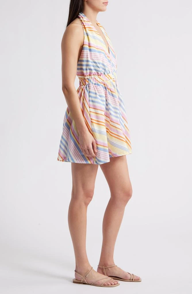 FRNCH Absato Print Halter Romper 3