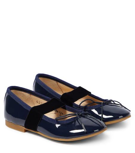 Pom d'Api Dory patent leather ballet flats